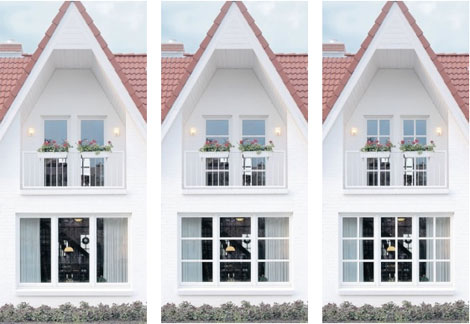 Sprossen – vier Sprossenvarianten für Fenster mit mehr Lebendigkeit